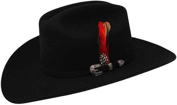 Cowboy Felt Hat, Black